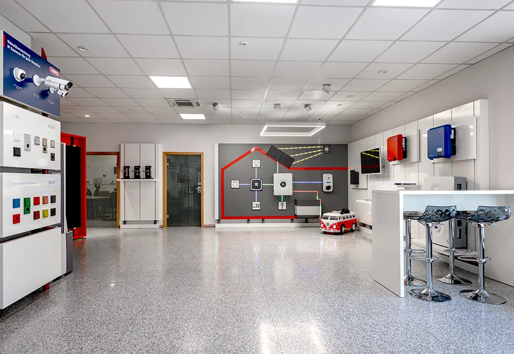 Innenansicht von Gerlach Gebäudetechnik in Eislingen. 